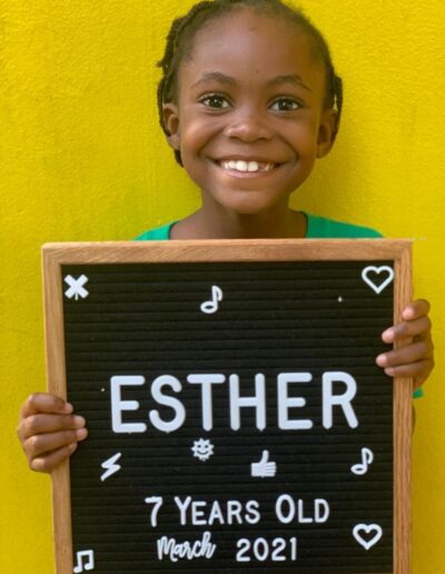 Esther school pic march 2021